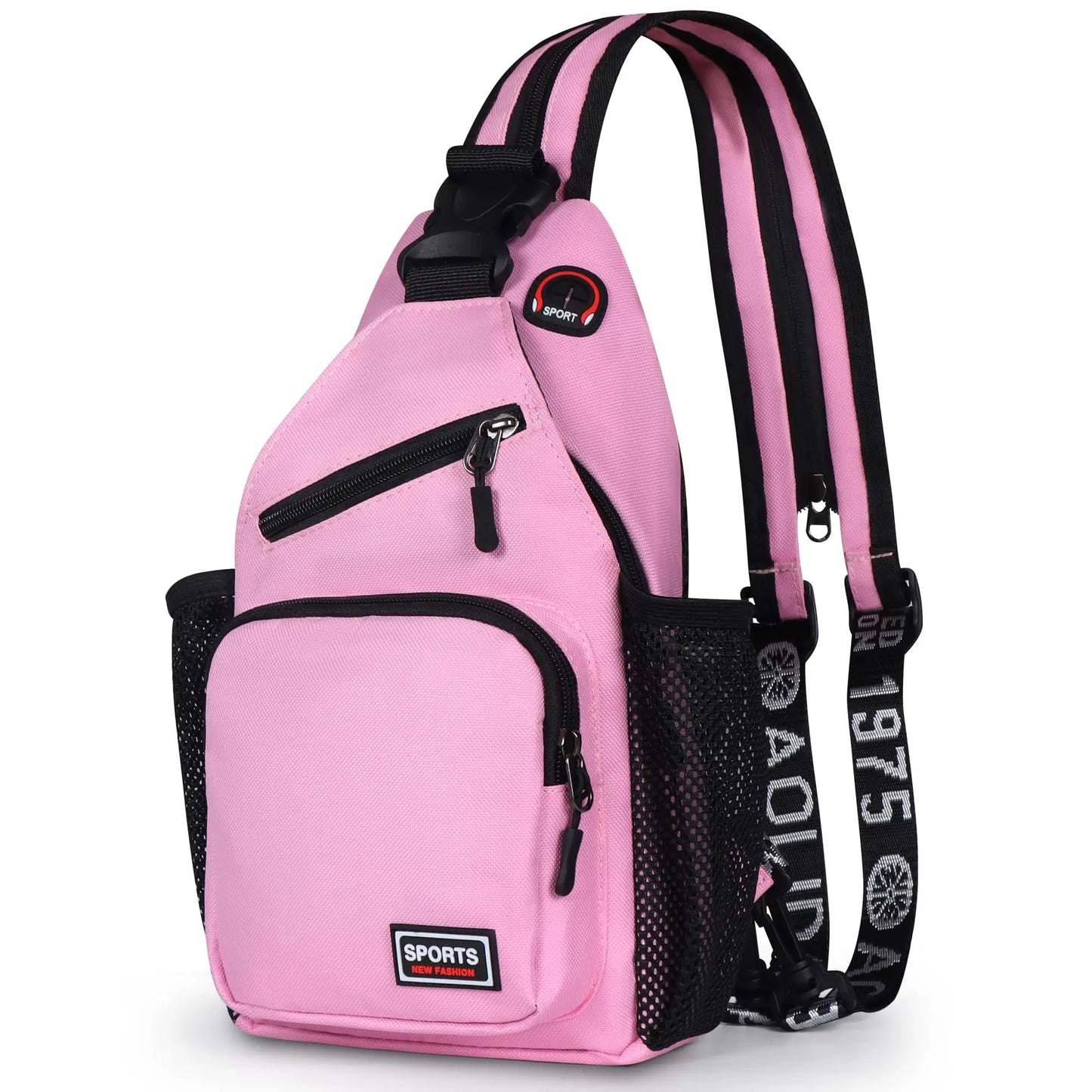 2 in1 Small Sling Backpack Waterproof Daily Chest Bag for Travel Hiking