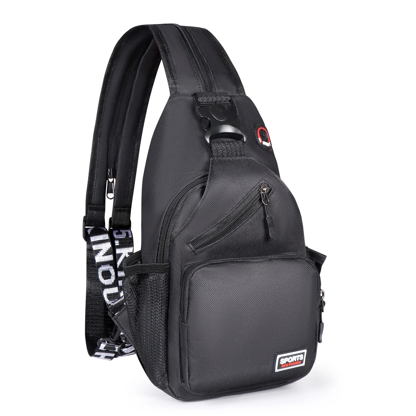 2 in1 Small Sling Backpack Waterproof Daily Chest Bag for Travel Hiking