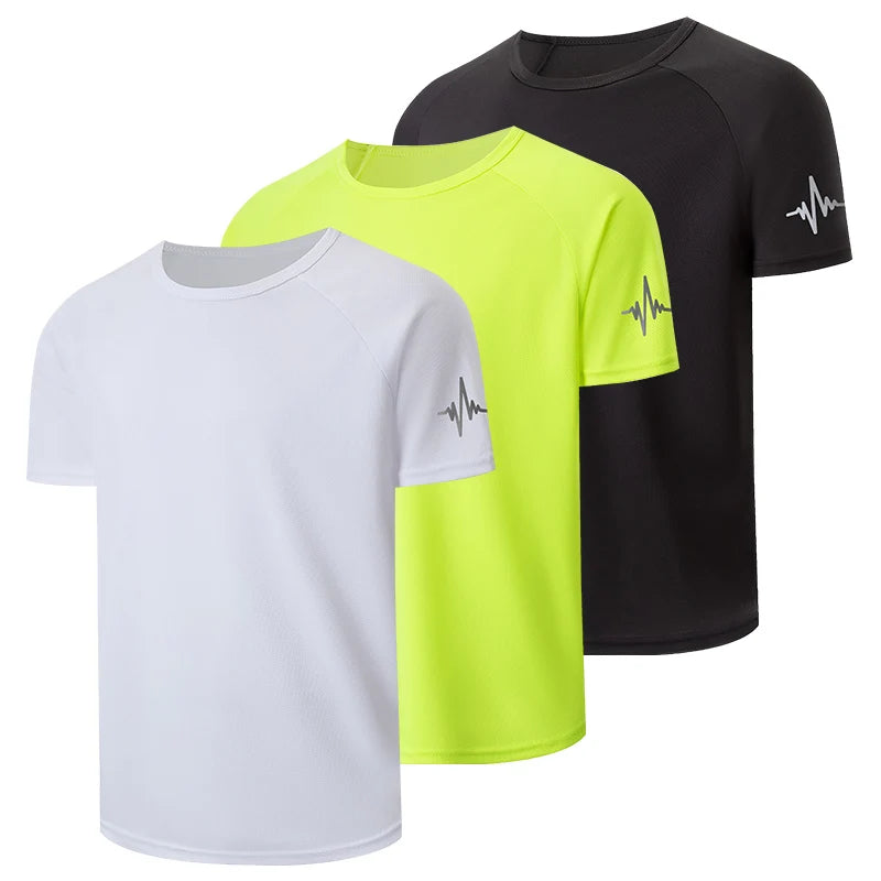 Summer Men's Casual T-shirt Multicolor Choice