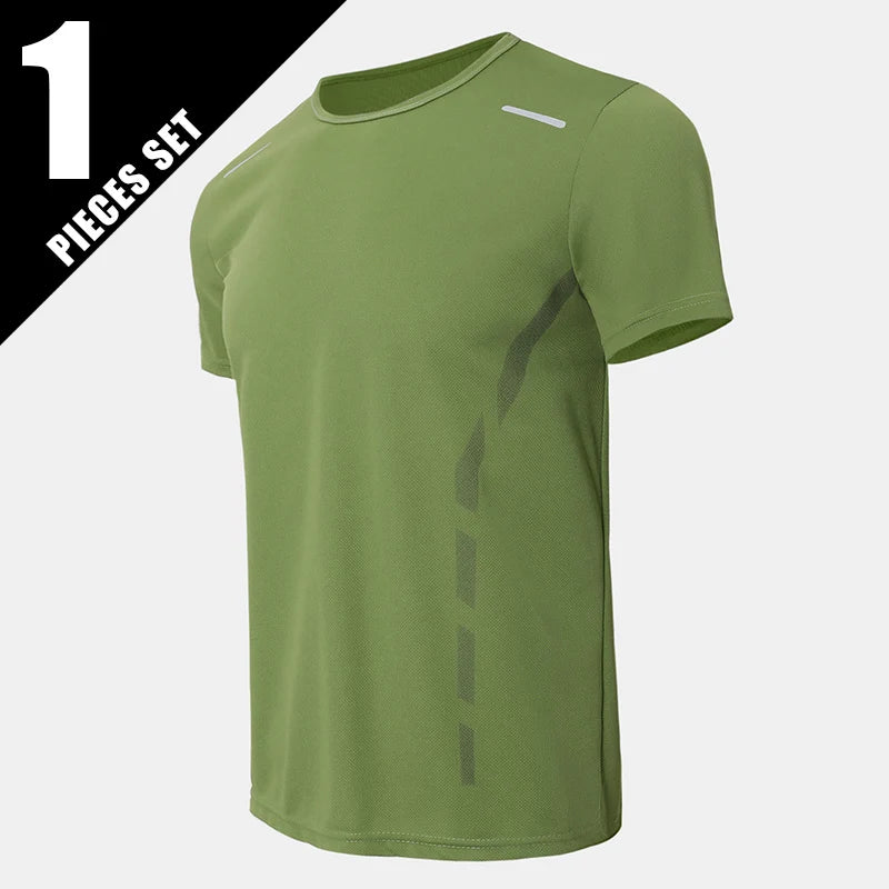 Summer Men's Casual T-shirt Multicolor Choice